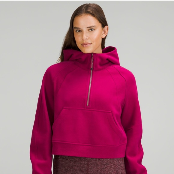 Lululemon Scuba oversized half zip Hoodie w/ a shopping bag sold out online 🔥 - Picture 2 of 9